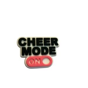Cheer Mode on in pink croc charm